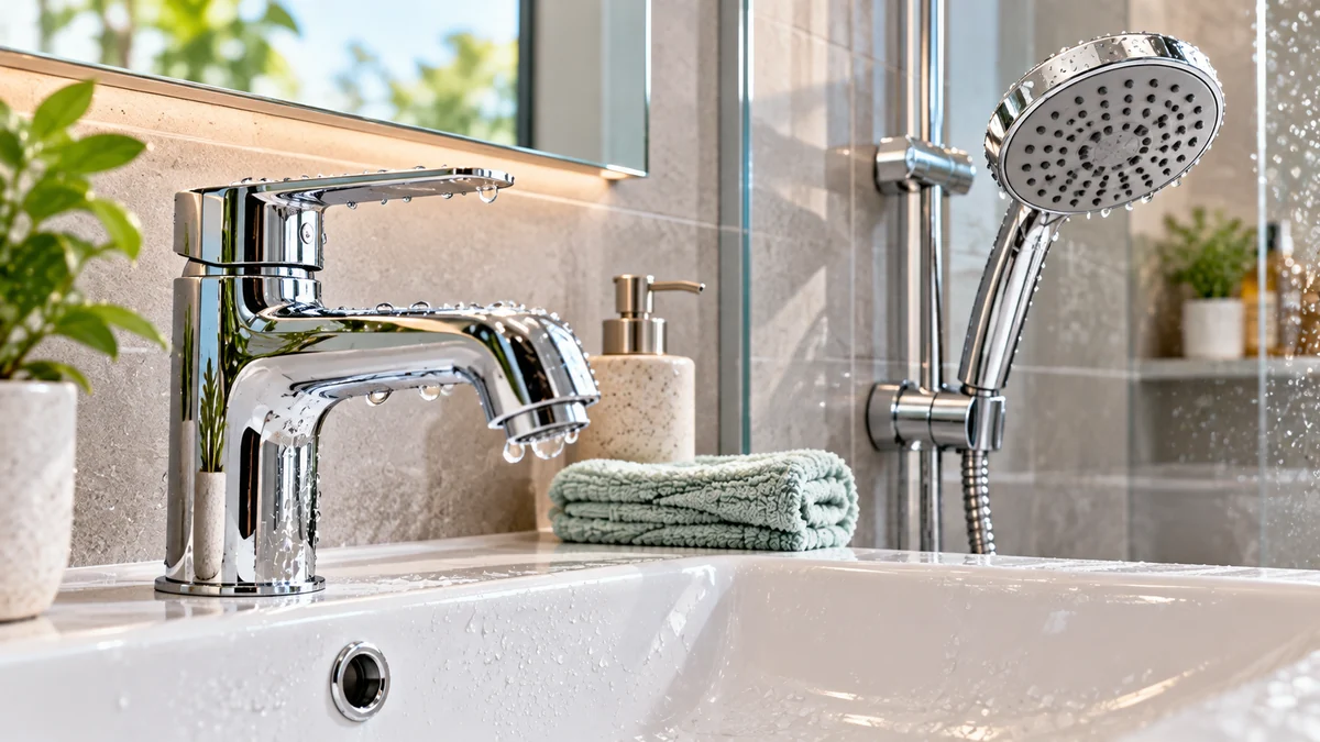 How to Remove Limescale From Taps and Showerheads